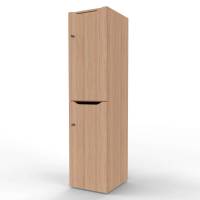 New Choice personaleskab med 2 rum h&oslash;jde 181,7cm eg