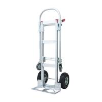 Sækkevogn og plateauvogn i ét 350 kg aluminium