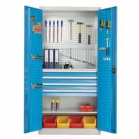 UniMax materialeskab 1950x950x600mm lysebl&aring;