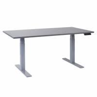 Office EP 6000 Hæve sænkebord - Decor laminat 90x180 cm - Antracit
