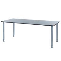 Oporto Futura kantinebord, 180x80 cm, alu - Antracit