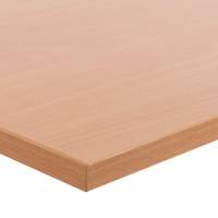 Office bordplade i decor laminat 160x80cm bøg