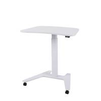 Office Compact Slim hæve sænkebord bord 50x77 cm - Hvid