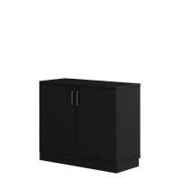 Office Xtra kontorskab med 2 hylder 830x800mm sort