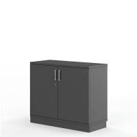 Office Xtra kontorskab med 2 hylder 830x800mm antracit