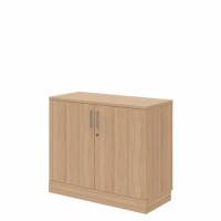 Office Xtra kontorskab med 2 hylder 830x800mm eg