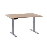 Office EP 3000 Hæve sænkebord - Decor laminat 80x140 cm - Eg