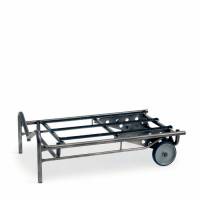 Stabelfix bordvogn til klapborde 125x71cm stål