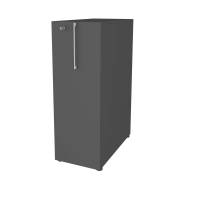 Tower New Choice rumdeler str. 80x36x120h, venstre vendt antracit