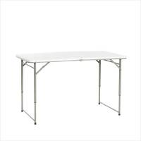 Klapbord til markedspladser og messer 122x61cm hvid