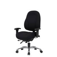 Office kontorstol med ekstra bredde og højere belastning XL G6, sort