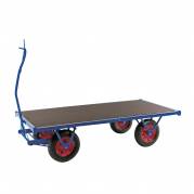 Office trækvogn 100x200 cm, blå-sort op til 1500Kg
