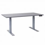 Office EP 6000 Hæve sænkebord - Decor laminat 90x180 cm - Antracit