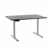 Office EP 3000 hæve sænkebord - Decor laminat 80x140 cm - Antracit