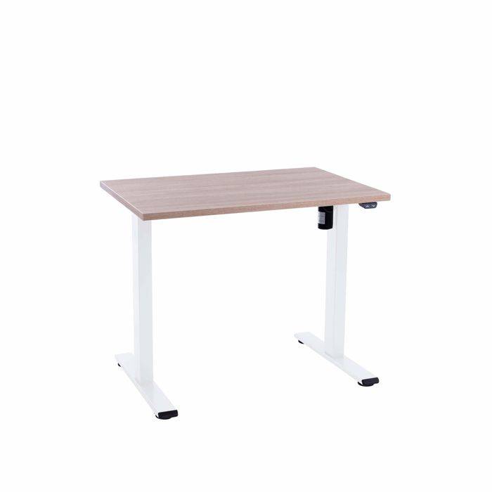 Operator h&aelig;ve-s&aelig;nkebord 90x60cm eg med hvidt stel