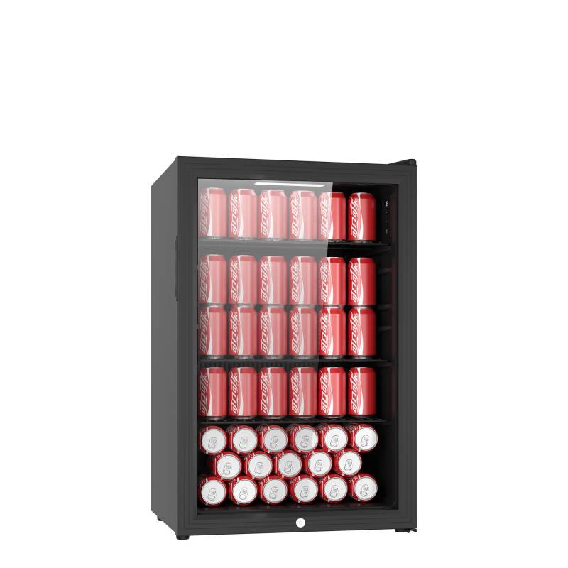 Display k&oslash;leskab INLUX INBG-122 123 liter sort