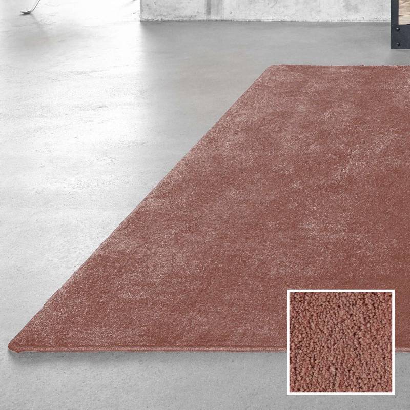 Epoca Moss t&aelig;ppe 170x230cm med h&oslash;j luv rosa