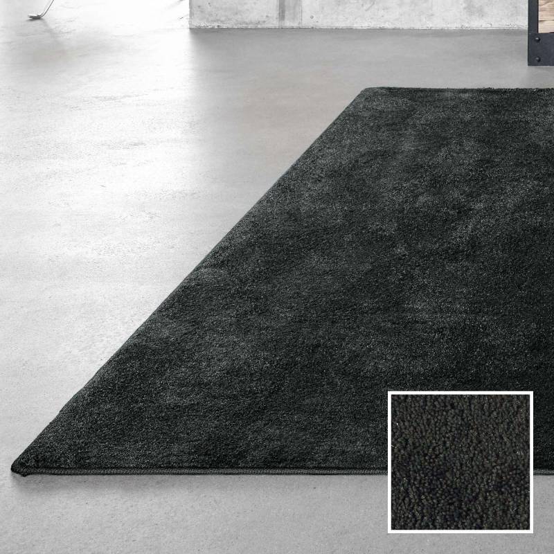 Epoca Moss t&aelig;ppe 200x300cm sort