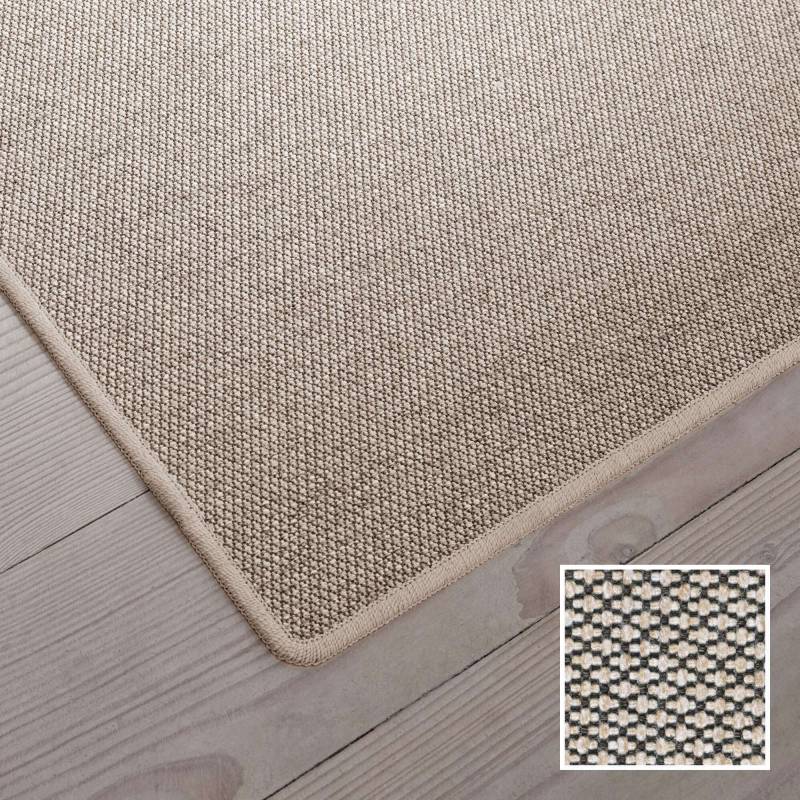 Eco Structure faldv&aelig;vet t&aelig;ppe 200x300cm beige