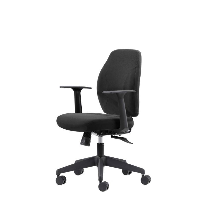 Office Canadian Ergo Eco 1 kontorstol uden armlæn sort