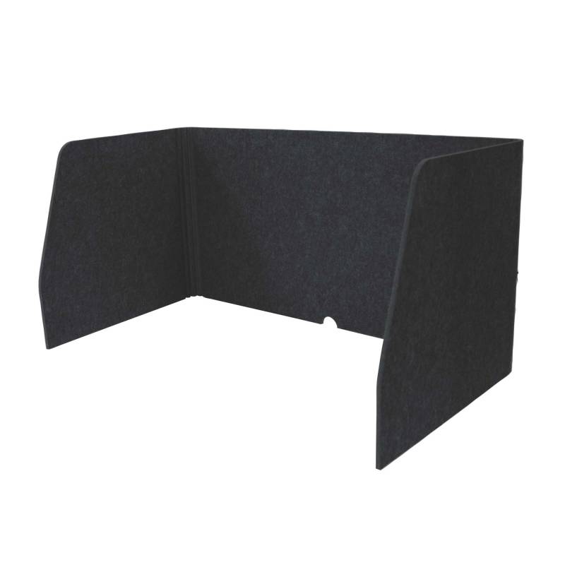 Eco lyddæmpende og foldbar bordskærm 100x50cm antracit