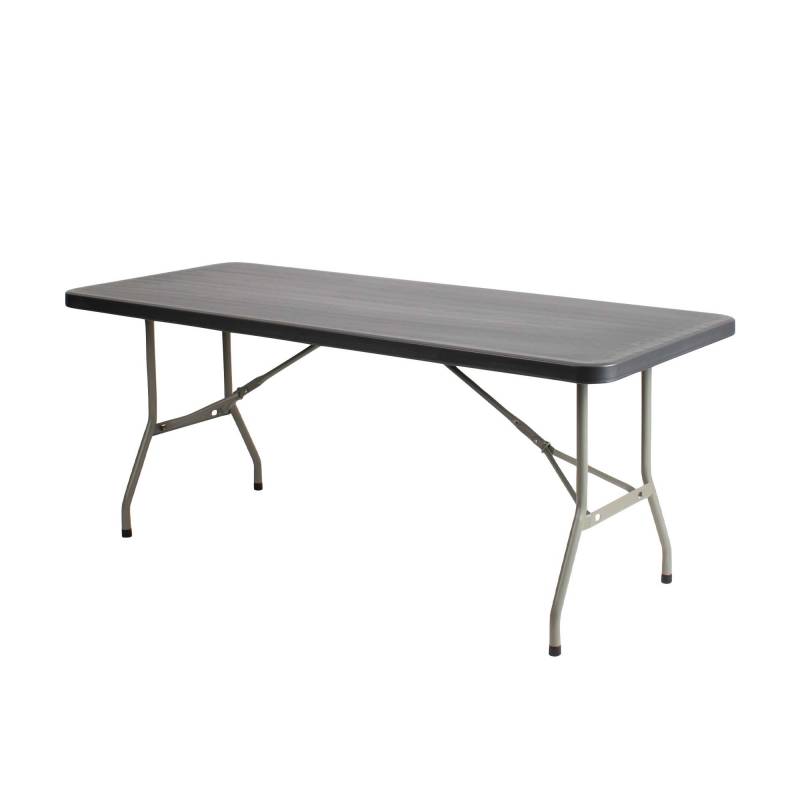 American klapbord 183x76cm til 6 personer grå