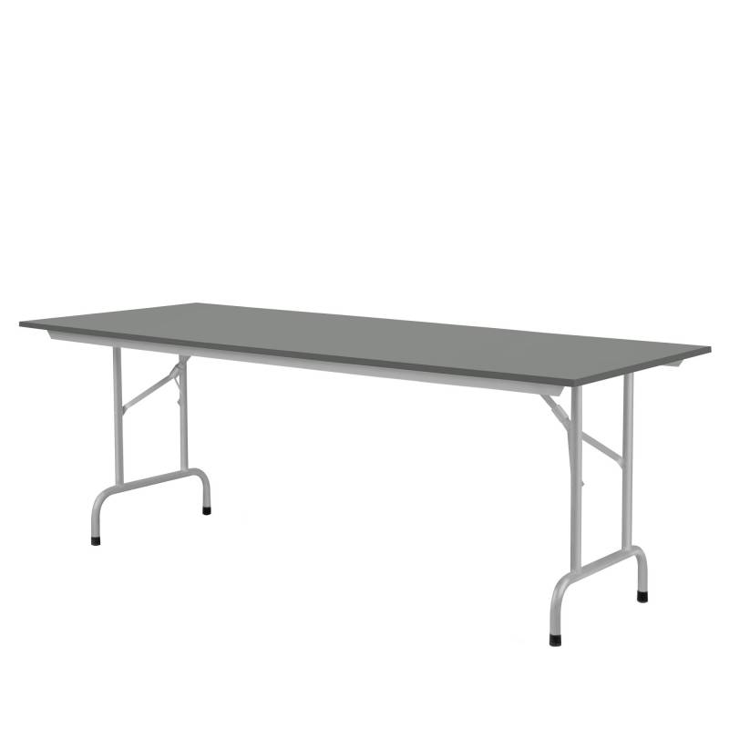 Stabelfix+ klapbord 200x80cm antracit med alu stel