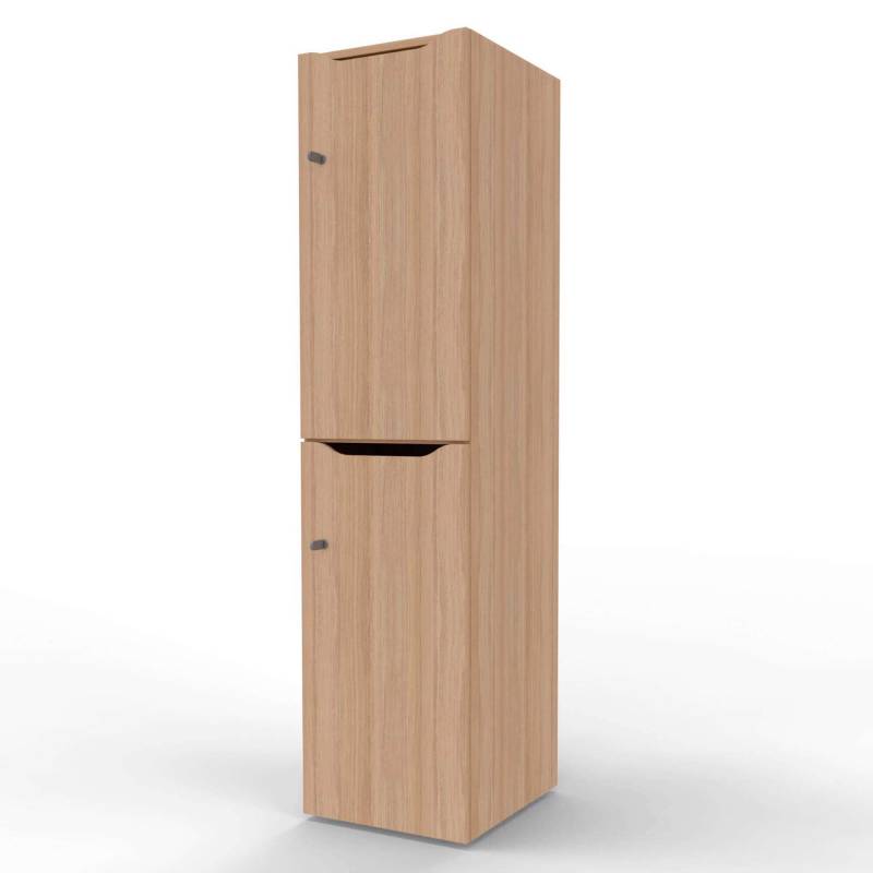 New Choice personaleskab med 2 rum h&oslash;jde 181,7cm eg