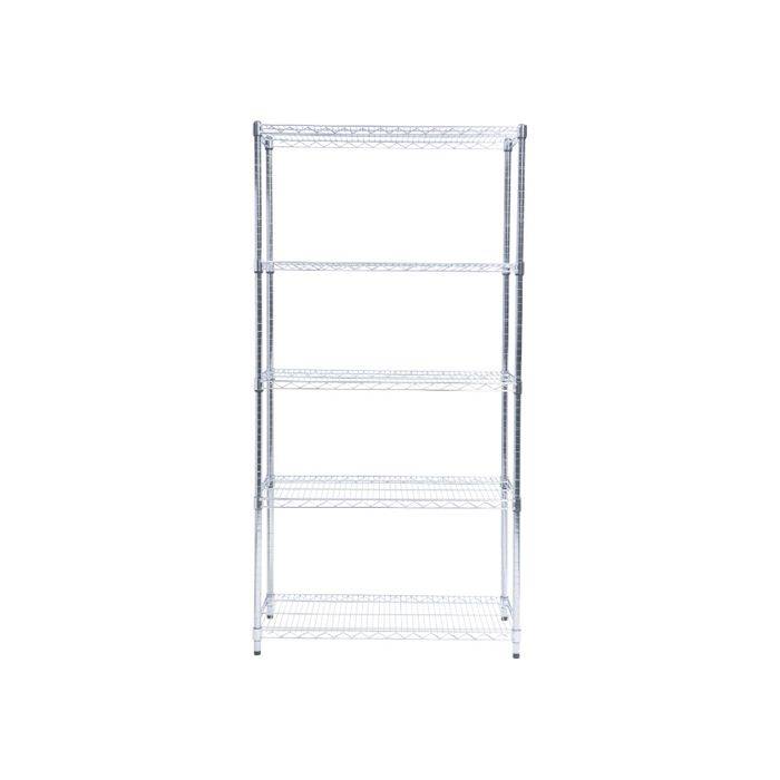 Office Trådreol Wirefix 46x91x 200cm stål