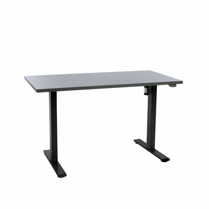 Office elektrisk hæve sænkebord Operator 60x120 cm, sort stel - Antracit