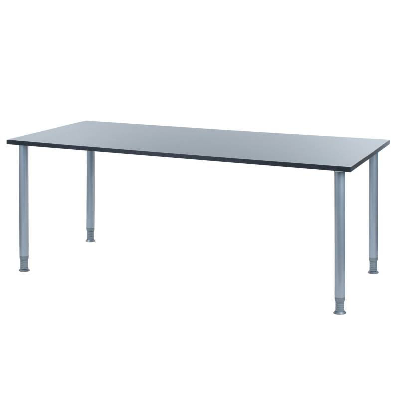 Oporto Futura kantinebord, 180x80 cm, alu - Antracit