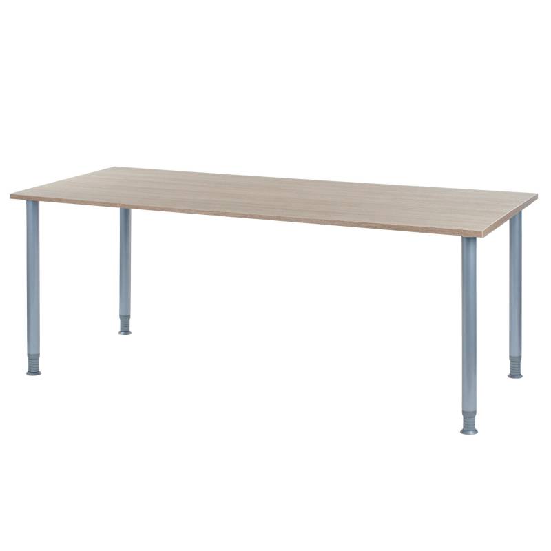 Oporto Futura kantinebord 180x80cm alu - Eg