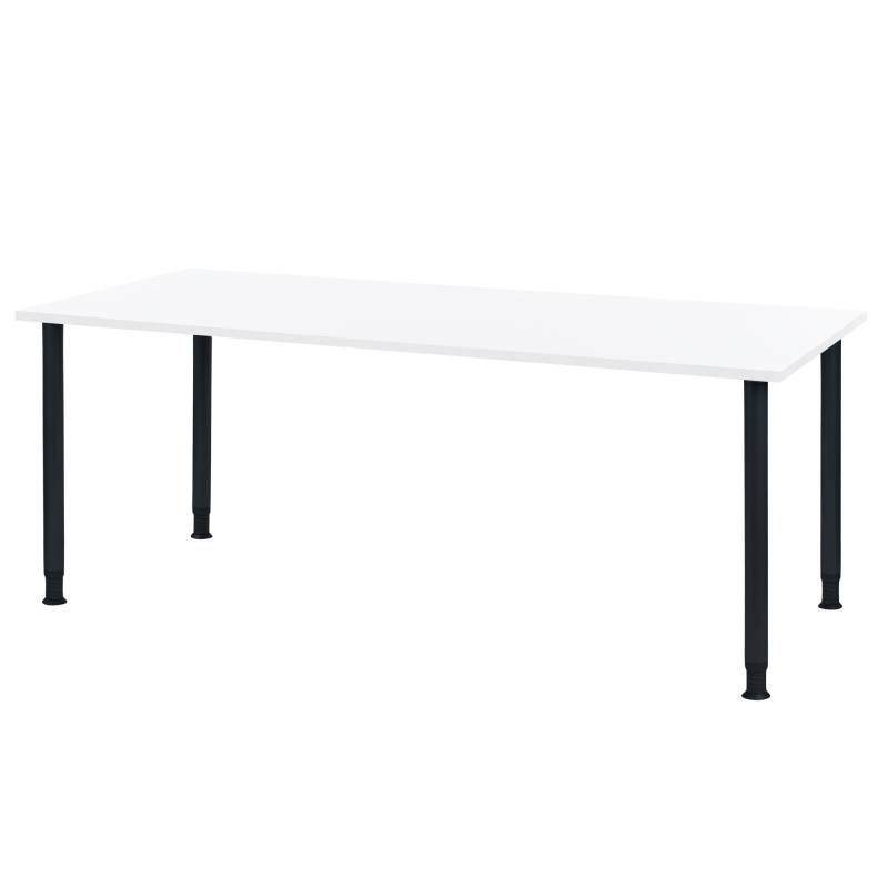 Oporto Futura kantinebord, 180x80 cm - Hvid