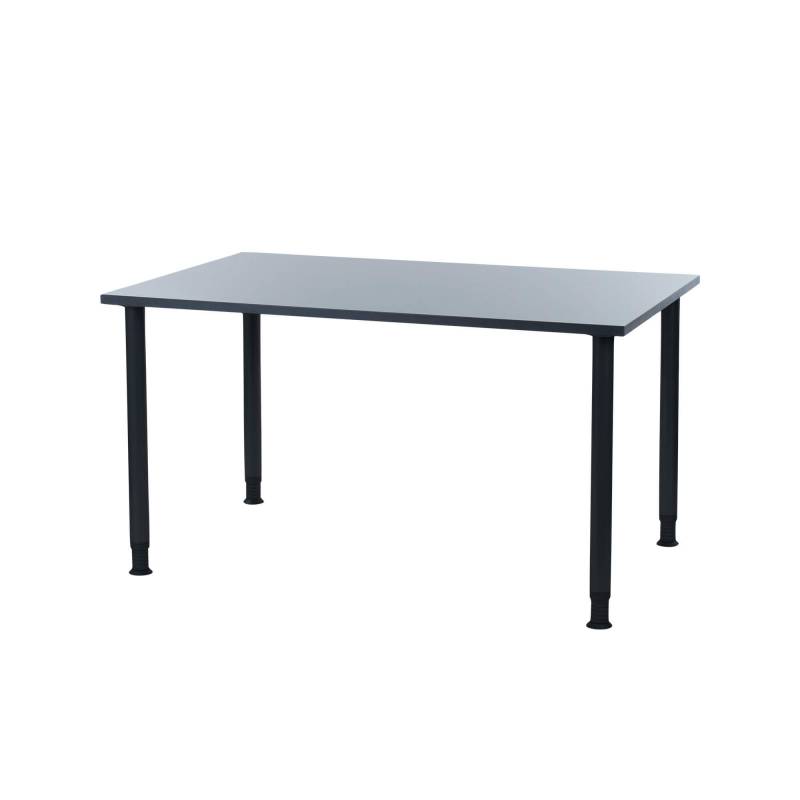 Oporto Futura kantinebord, 130x80 cm, sort - Antracit