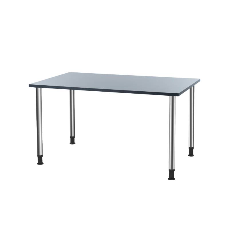 Oporto Futura kantinebord, 130x80 cm, blank - Antracit