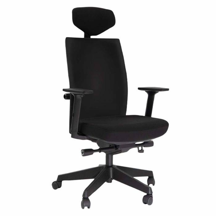 Manager Soft kontorstol uden armlæn ergonomisk - sort