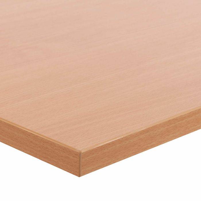 Office bordplade i decor laminat 160x80cm bøg