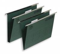 Elba Vertic file hængemappe Folio 390mm V-bund grøn
