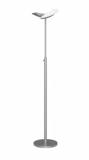 Unilux LED Upligher Zelux gulvlampe metal grå