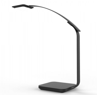 Unilux TimeLight LED kontorlampe sort