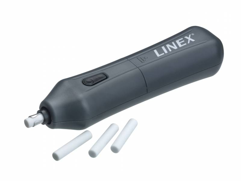 Linex elektrisk batteridrevet viskelæder i grå