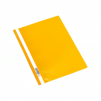 Bantex tilbudsmappe A4 i slidstærk PP-folie gul