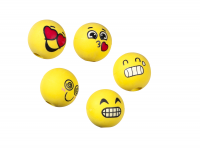 Linex viskelæder med Emojis, pose med 5 stk