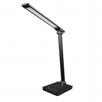 Unilux NOVY foldbar skrivebordslampe sort