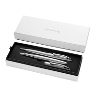 Pelikan Jazz Noble Elegance sæt med fyldepen og kuglepen sølv