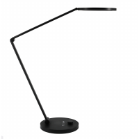 Unilux OMEGA LED kontorlampe med flexarm sort