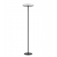 Unilux COCOON Uplighter LED gulvlampe sort