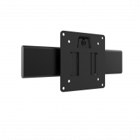 Unilux enkel sk&aelig;rm krydsbar 369x924mm til Axio monitorarm sort