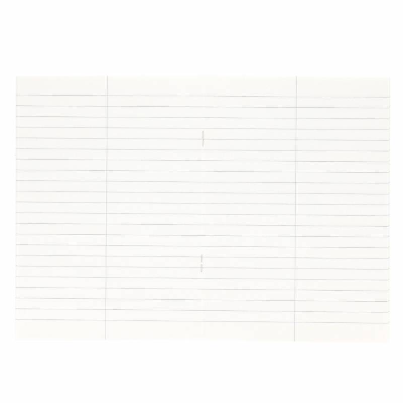 Bantex gloseh&aelig;fte A5 linjeret med midterlinje r&oslash;d