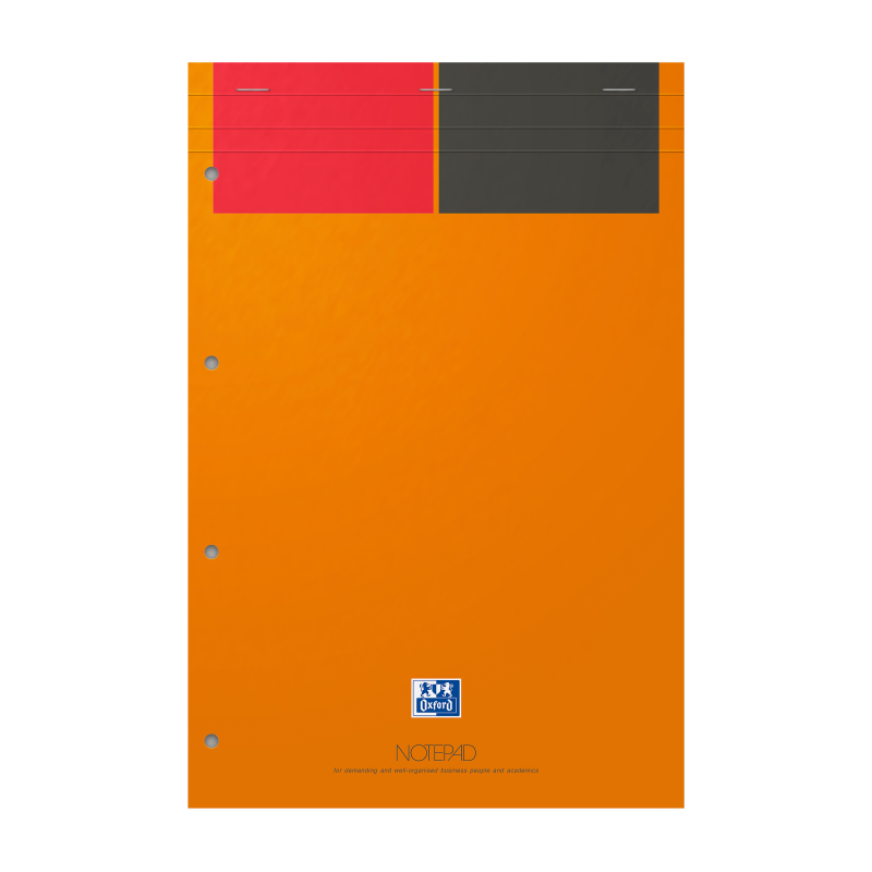 Oxford International NotePad A4+ linieret